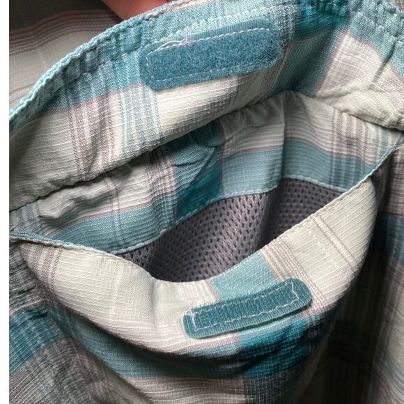 Columbia Mens Plaid Button Up - Blue - Size Large - Picture 9 of 14